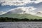 Mombacho volcano view from water