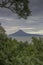 Momotombo vulcano panoramic view, Leon