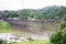 Mon bridgeUttama Nusorn Bridge in Sangkhlaburi district,Kanchanaburi province,Thailand.Thailandâ€™s longest wooden bridge and the