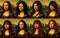 Mona Lisa`s hair