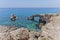 Monachus Arch. Cavo greco cape. Ayia napa, Cyprus.