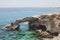 Monachus Monachus Arch. Cavo greco cape. Cyprus.