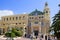 Monaco, entrance to the Opera house Monte Carlo.