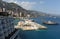 Monaco - June 17, 2019: Building construction on the coast of Monaco
