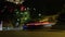 Monaco Night city Monte Carlo town Cars road time-lapse