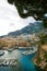 Monaco, panoramic view of port de Fontvieille. French riviera, a