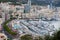 Monaco view of port from the Monaco Village