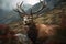 Monarch Of The Glen. AI generated