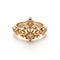 Monarch Ring: Yellow Gold Crown-inspired Diamond Ring