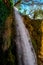 The Monasterio de Piedra park in Nuevalos, Spain, in a hundred-year-old forest full of magical waterfalls