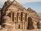 The monastery or Ad Deir at Petra. Jordan