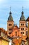 The monastery in baroque city Amorbach, Bavaria, Germany