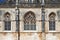 Monastery of Batalha. Gothic windows in tracery of the Capela do Fundador