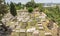 Monastery cemetery on Mount Zion