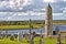 The monastery of Clonmacnoise, Ireland