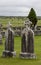 The monastery of Clonmacnoise ruin in Ireland