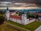 Monastery complex of the Cistercian abbey in Sulejow, Poland.