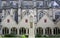 Monastery courtyard with Gothic portico and Xanten Cathedral