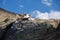 Monastery in Diskit in the Nubra valley in Ladakh, India