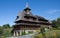 Monastery with flowers