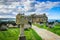 Monastery graveyard in Whitby, North Yorkshire