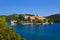 Monastery at island Mljet in Croatia