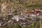 The monastery in Marpha village on the Annapurna Circuit Trek, N