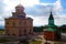 The monastery on Mount Beshtau. Athos Monastery in Pyatigorsk