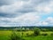 Monastery Optina Pustyn in the summer. City of Kozelsk. Russia, panoramic view of the famous monastery