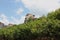 Monastery of Rousanou St. Barbara in Meteora rock formation Kalambaka