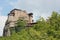 Monastery of Rousanou St. Barbara in Meteora rock formation Kalambaka