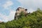 Monastery of Rousanou St. Barbara in Meteora rock formation Kalambaka