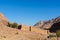 Monastery of St. Catherine and mountains near of Moses mountain, Sinai Egypt