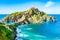 Monastery on top of a cliff at San Juan de Gaztelugatxe, Basque Country, Spain