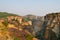 Monastery of Varlaam at Meteora landscape