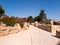 The monastic buildings near the church on Mount Tabor