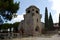 Monastry of filerimos Rhodos Greece historic buildings Bell tower belfre