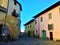 Mondonio San Domenico Savio town, Asti province, Piedmont region, Italy. Square, history and time