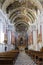 MondovÃ¬ (Cuneo): Saint Francis church interior. Color image