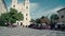 Mondsee basilika catholic baroque cathedral in Salzkammergut