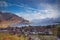 Mondsee lake in Salzkammergut region of Austria