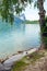 Mondsee summer lake (Austria).