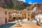 Monemvasia houses and church, Peloponnese, Greece