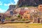 Monemvasia houses in Peloponnese, Greece