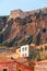 Monemvasia old houses view in Peloponnese, Greece