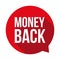 Money back sign button