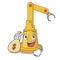 With money bag assembly automation machine isolated the mascot