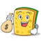 With money bag sponge cartoon character funny