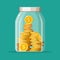 Money bottle icon