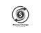 money changer logo icon vector illustration